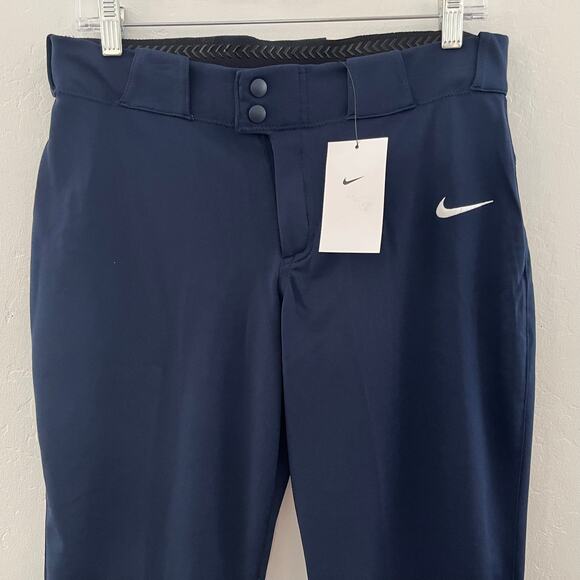 Nike Vapor Select 3/4 Length Softball Pants Women's M Navy Blue AV6718-419 NWT - Picture 3 of 11
